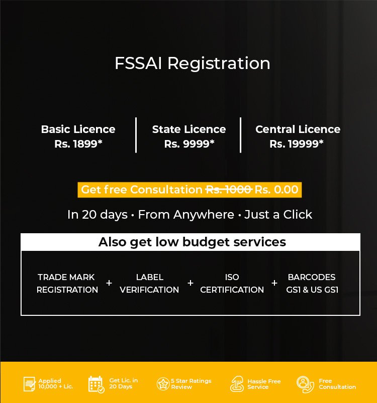 FSSAI License Services