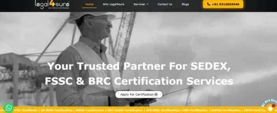 Sedex Certification in India