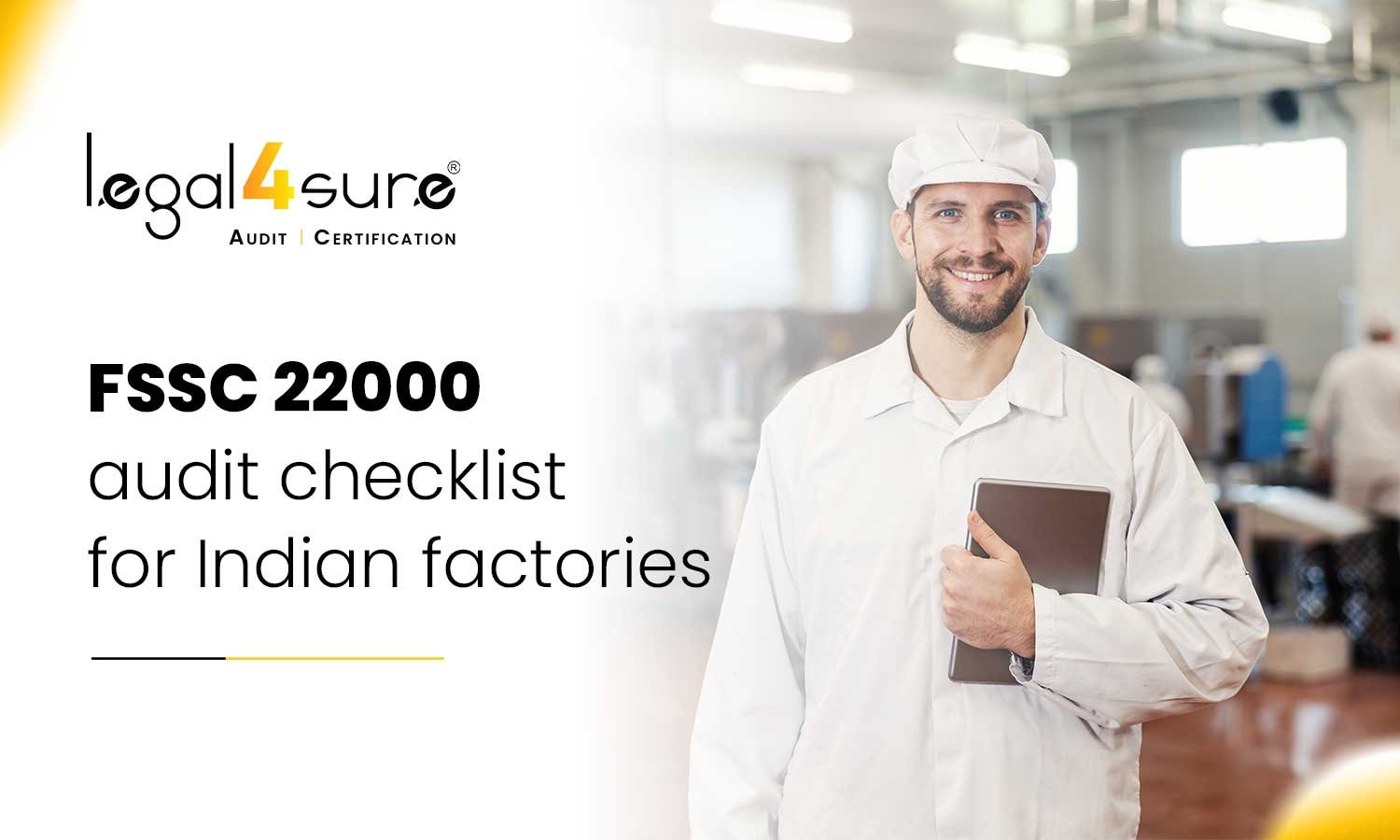 FSSC 22000 audit checklist for Indian factories