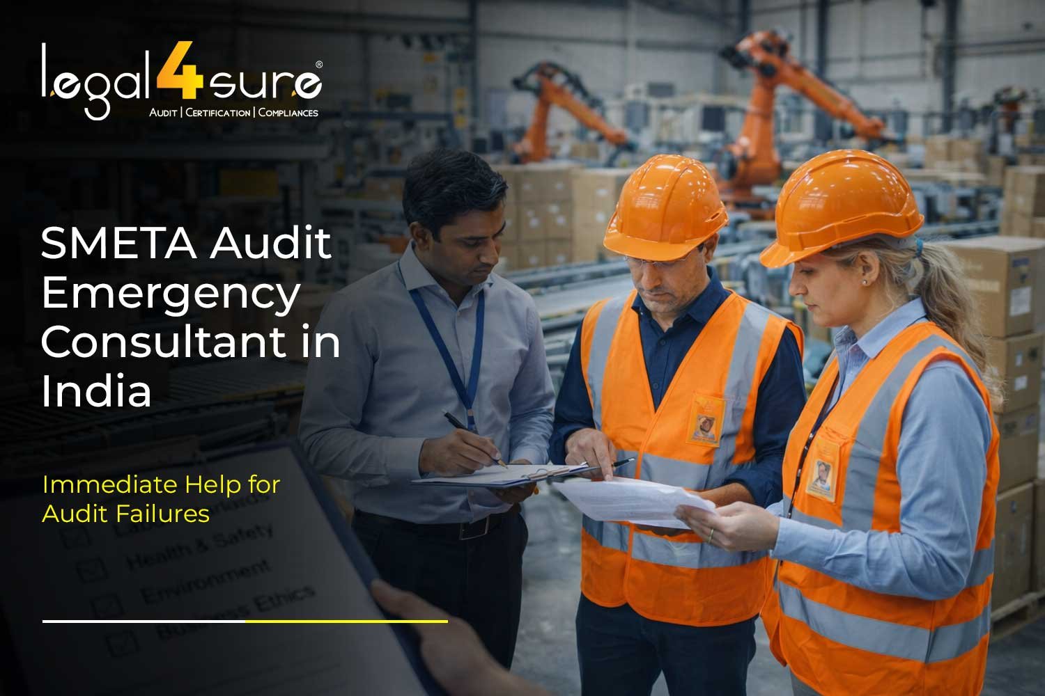 SMETA Audit Emergency Consultant in India