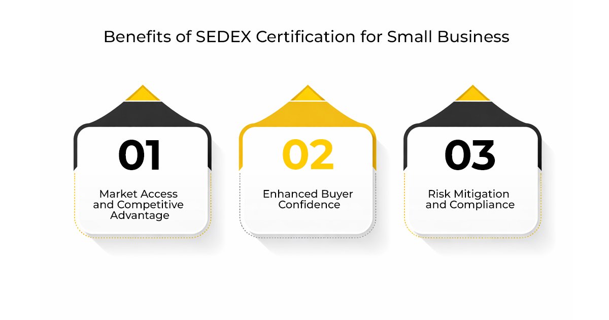 SEDEX Certification for Small Businesses: Cost, Benefits & Process 1 Benefits of SEDEX Certification for Small Business