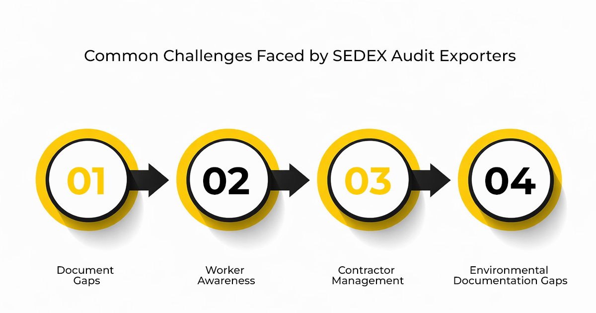 SEDEX Certification for Exporters: Benefits, Process & Requirements 1 Common Challenges Faced by SEDEX Audit Exporters