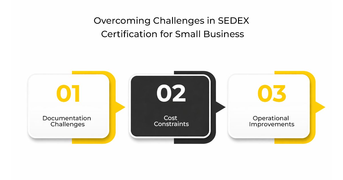 SEDEX Certification for Small Businesses: Cost, Benefits & Process 2 Overcoming Challenges in SEDEX Certification for Small Business