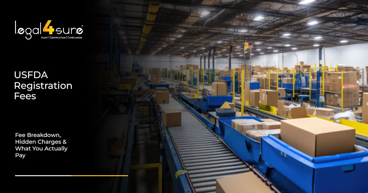 USFDA registration fees