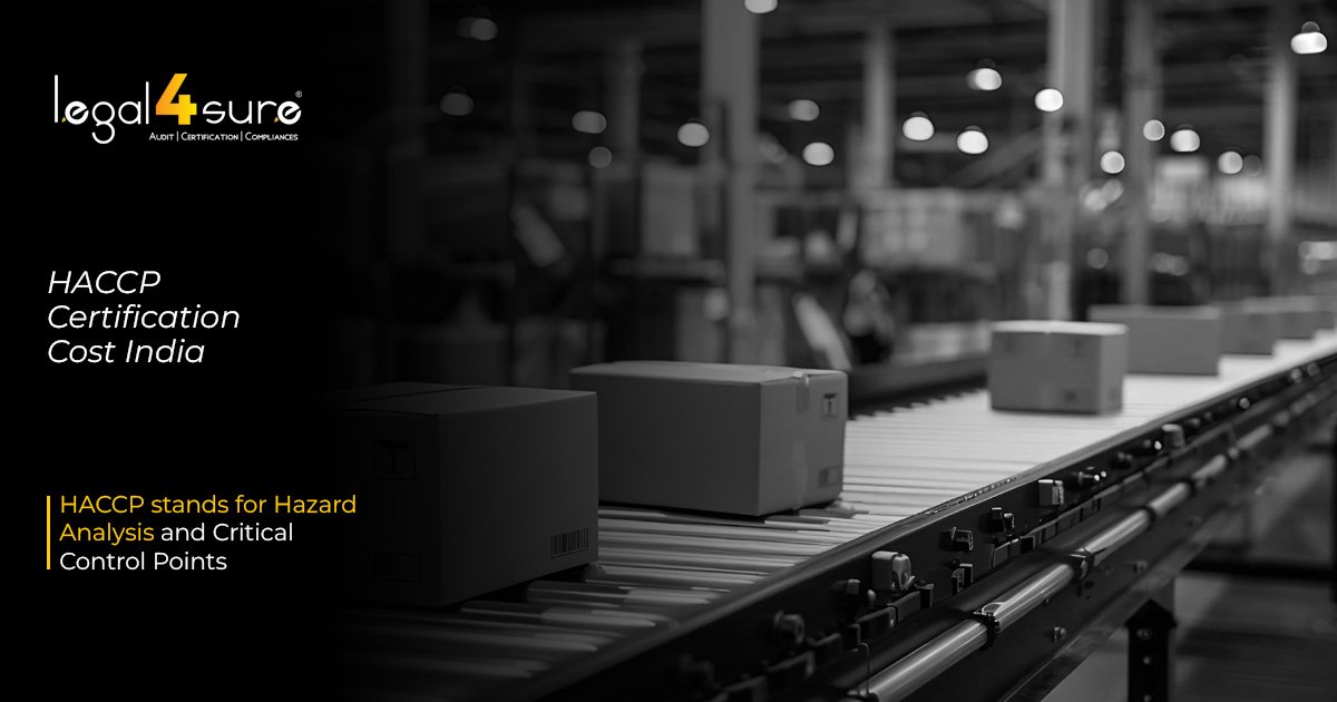 HACCP certification cost India