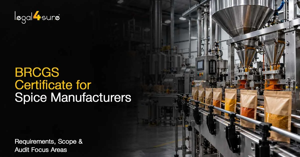 BRCGS Certificate for Spice Manufacturers