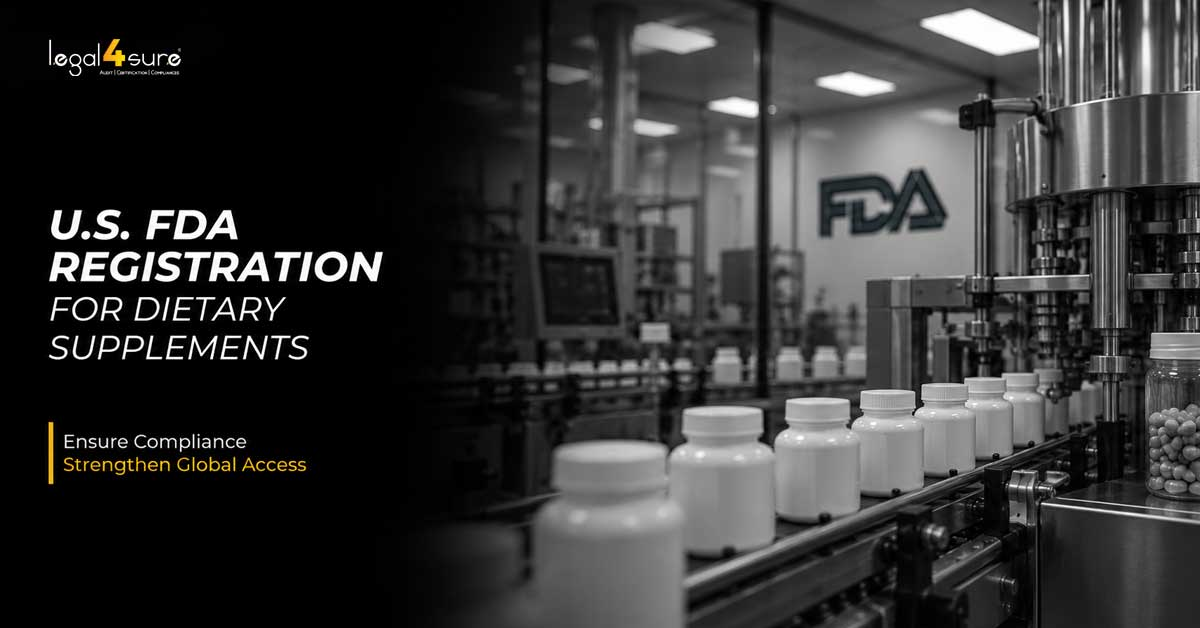 U.S. FDA Registration for Dietary Supplements