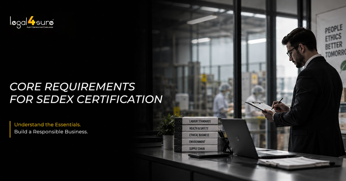 core requirements for SEDEX certification