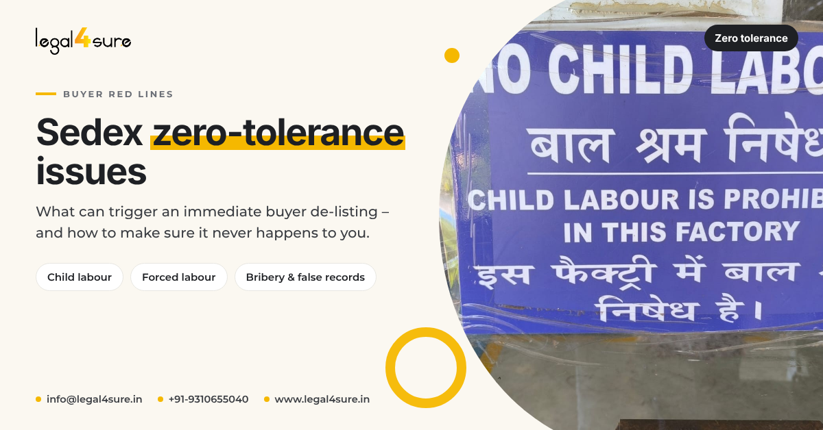 Legal4Sure 06 Zero Tolerance Issues Banner11