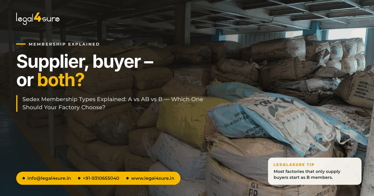 Sedex Membership Types Explained: A vs AB vs B - Which One Should Your Factory Choose? 1